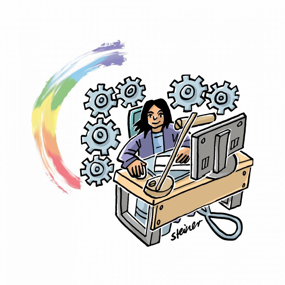 Illustration: Elke R. Steiner - steinercomix.de