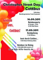 17.09.2011 | 3. CSD Cottbus 2011 Demo