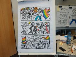 13.06.2019 | queerer Comic-Workshop am DEB Cottbus
