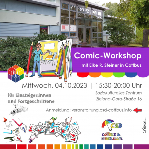 Comic-Workshop mit Elke R. Steiner