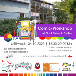 Comic-Workshop mit Elke R. Steiner